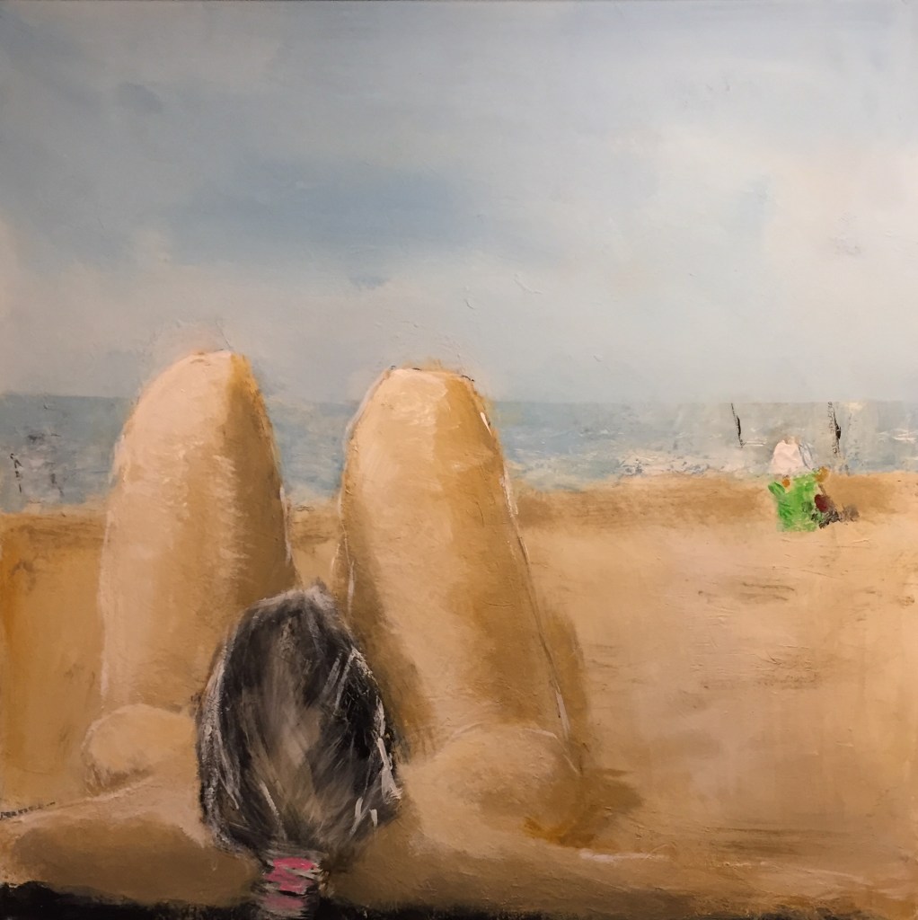 Per Kjeld maleri med titlen; Børnesikring