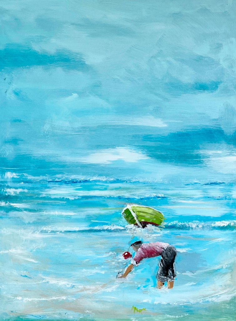 Per Kjeld maleri med titlen; For Svaj